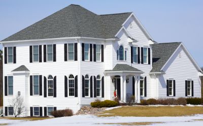 Siding Installation on a Gable End